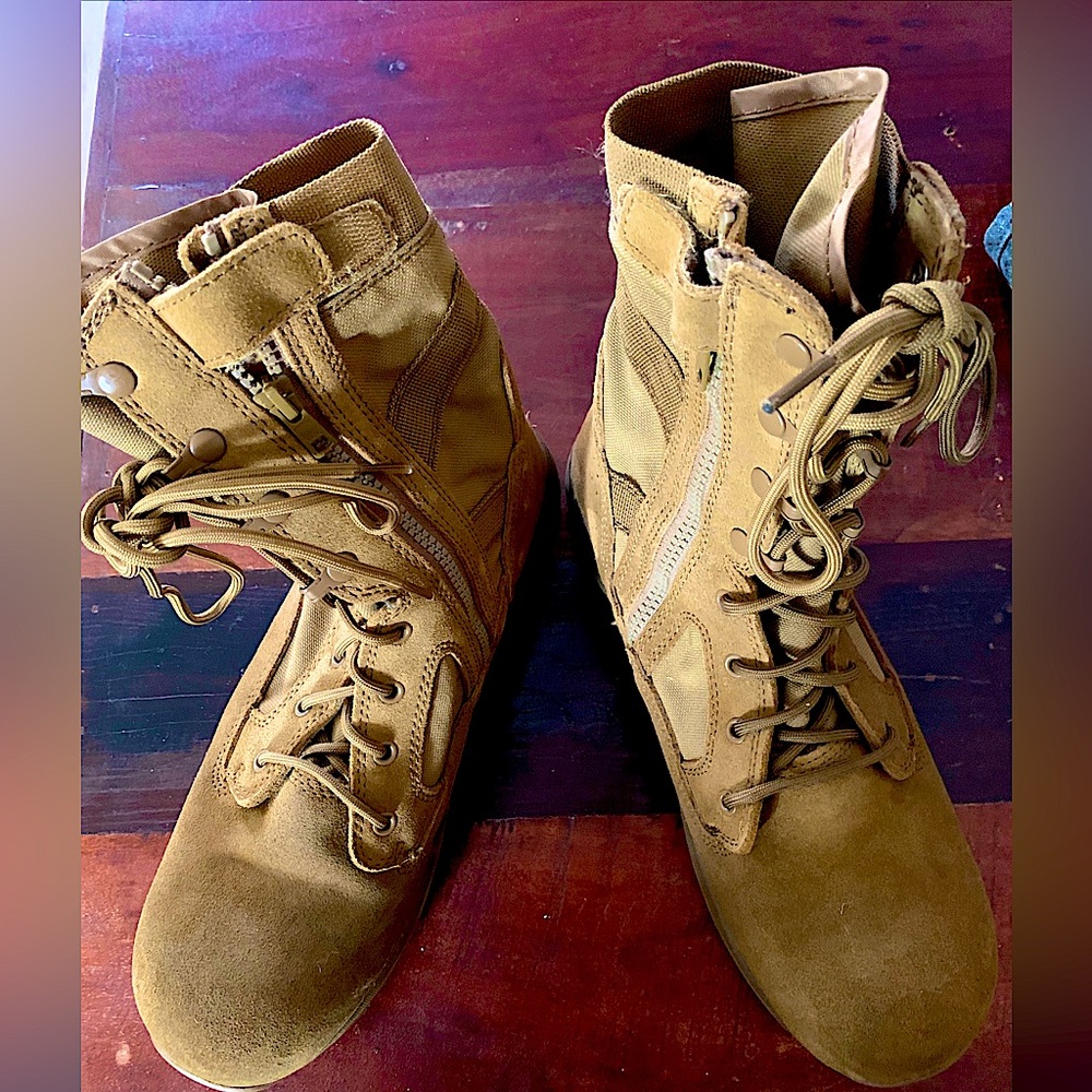 Tactical Research Hot Weather Side-Zip Composite Toe Boot TR596Z CT. Steel toe